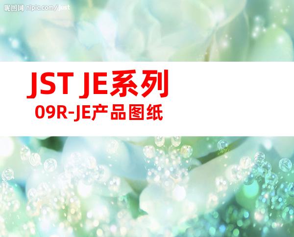 JST JE系列 09R-JE产品图纸